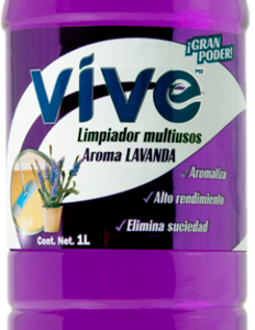 Limpiador multiusos | Botella pet | Lavanda | 1 litro | Precio mayoreo a partir de 4 unidades IVA Incluido